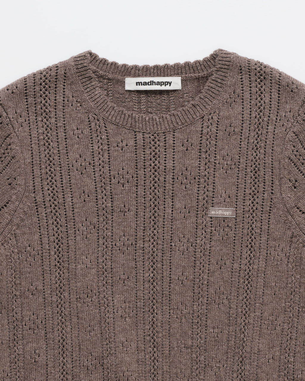 Pointelle Sweater Baby Tee - Image 3