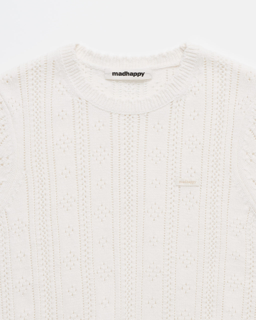 Pointelle Sweater Baby Tee - Image 2
