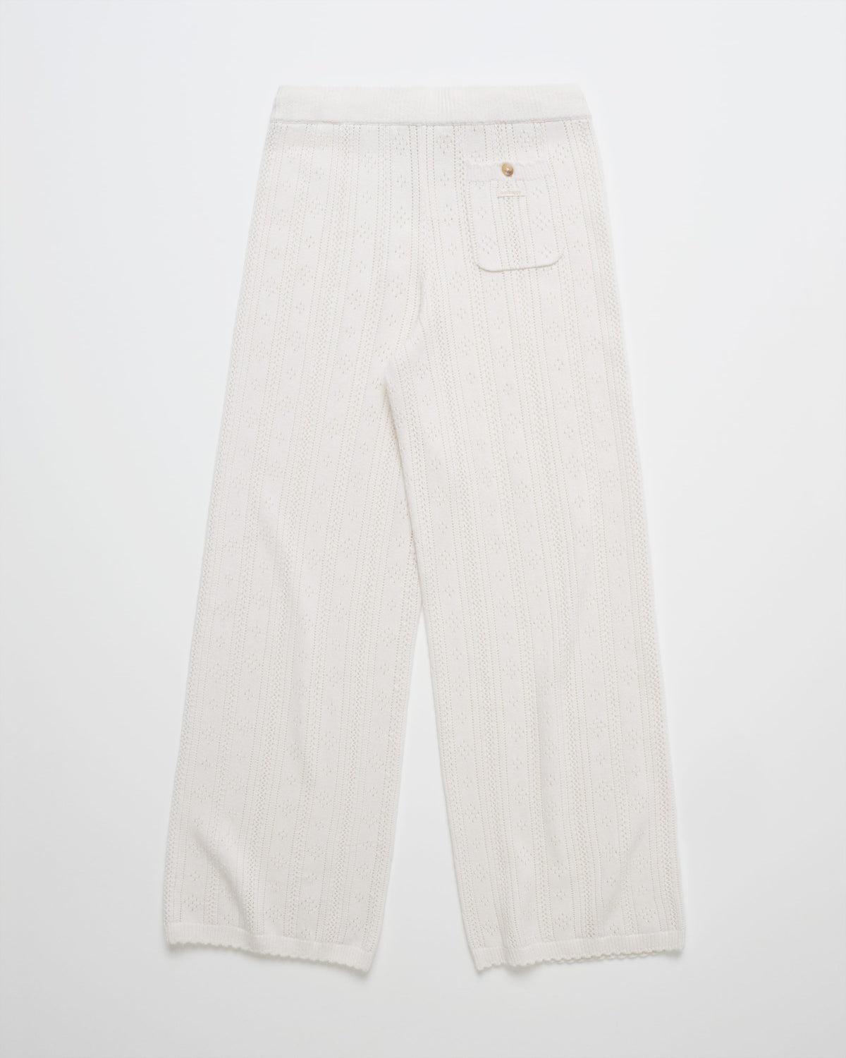 Pointelle Sweater Straight Leg - Image 4