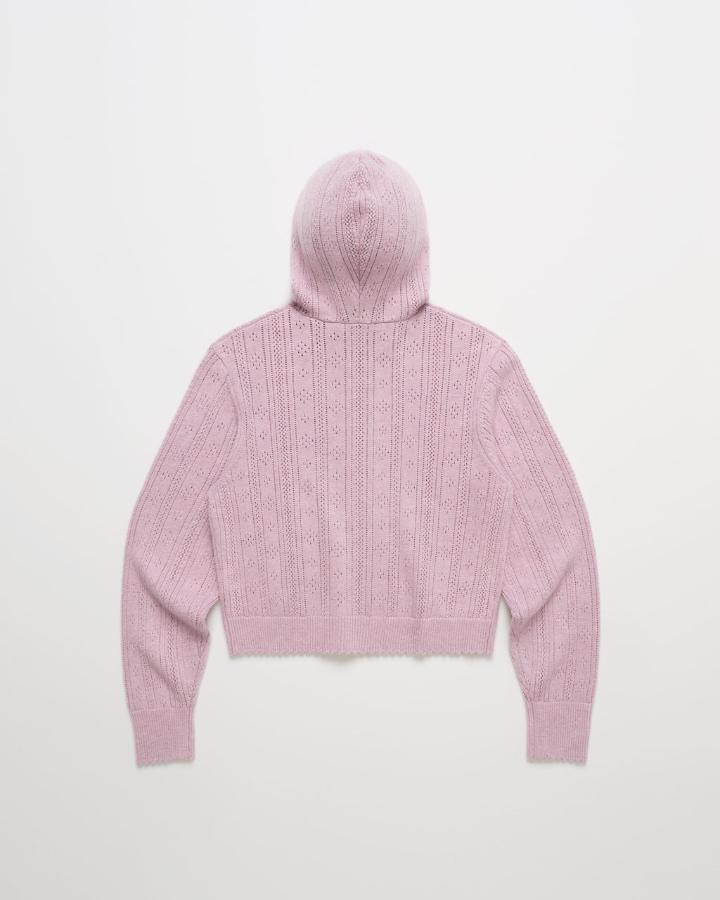 Pointelle Sweater Zip Up - Image 2