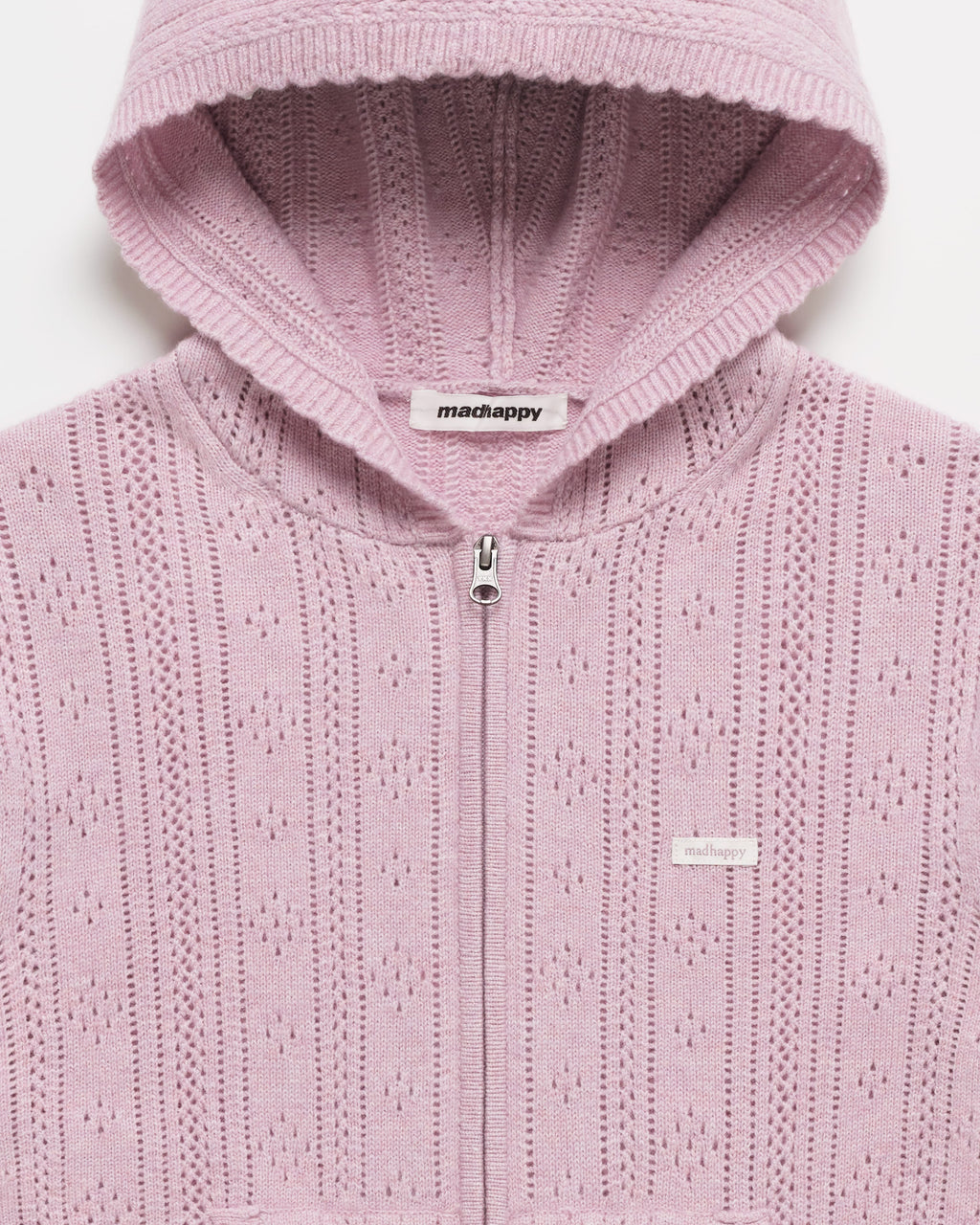 Pointelle Sweater Zip Up - Image 3