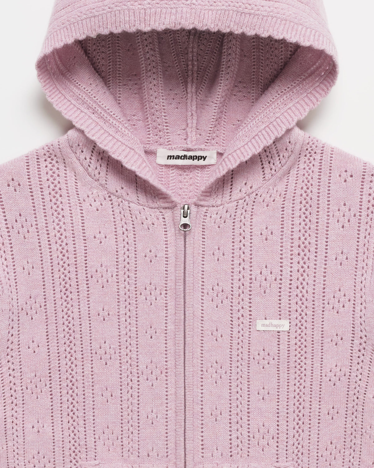 Pointelle Sweater Zip Up - Image 3