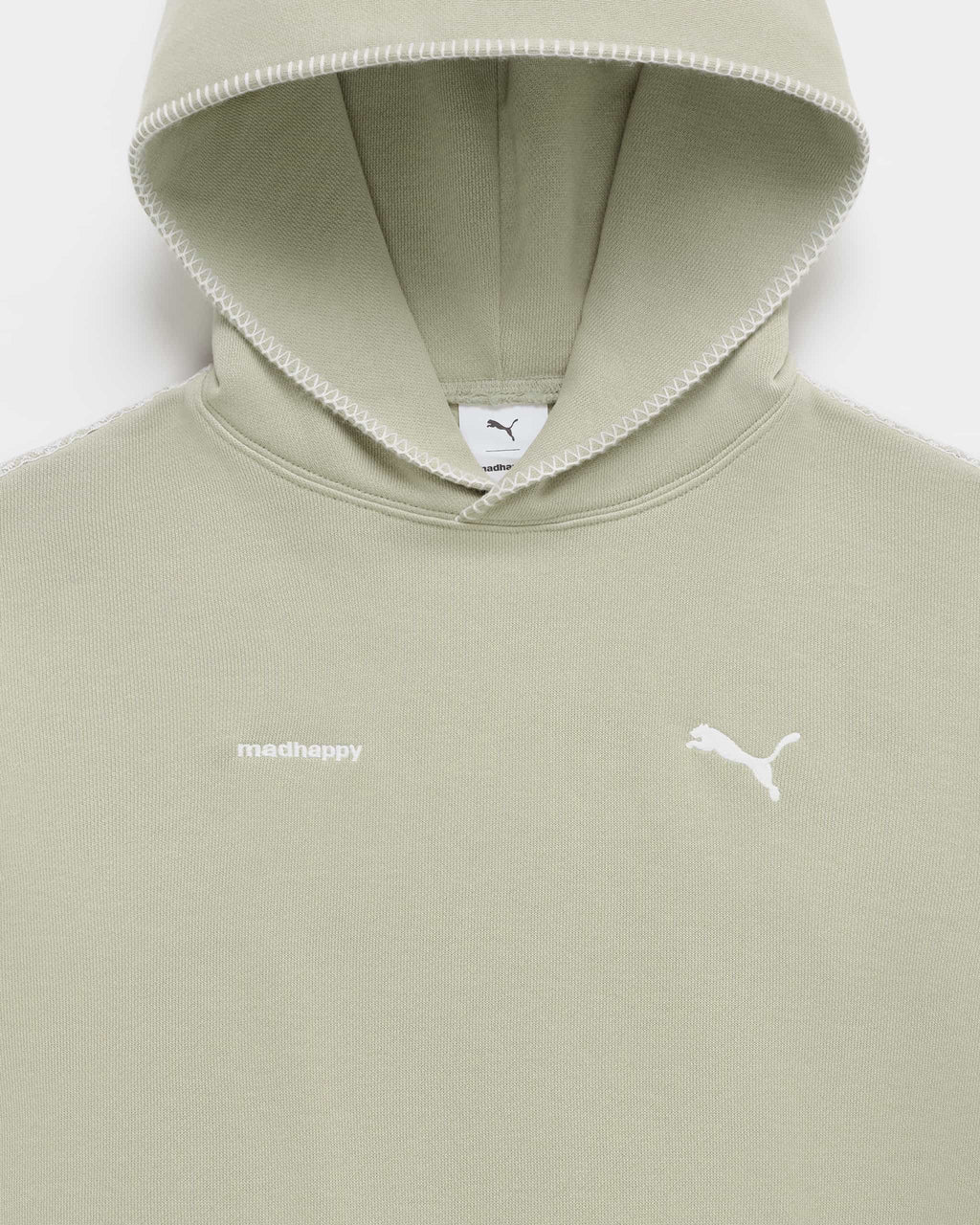 PUMA Lace Trim Fleece Hoodie - Image 2