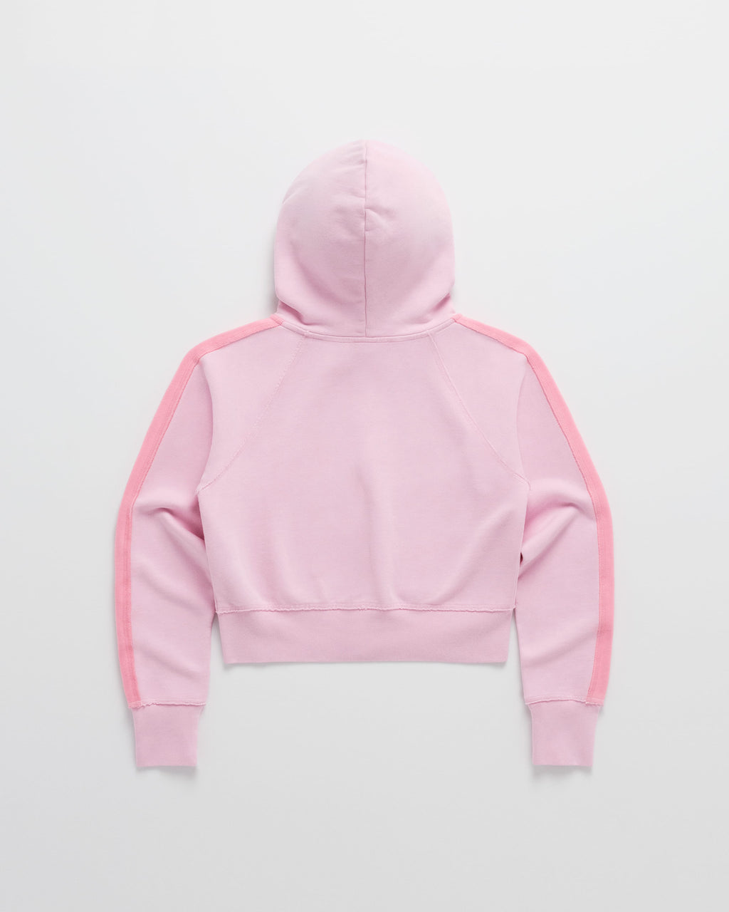 Lounge Cropped French Terry Zip Up - Image 4