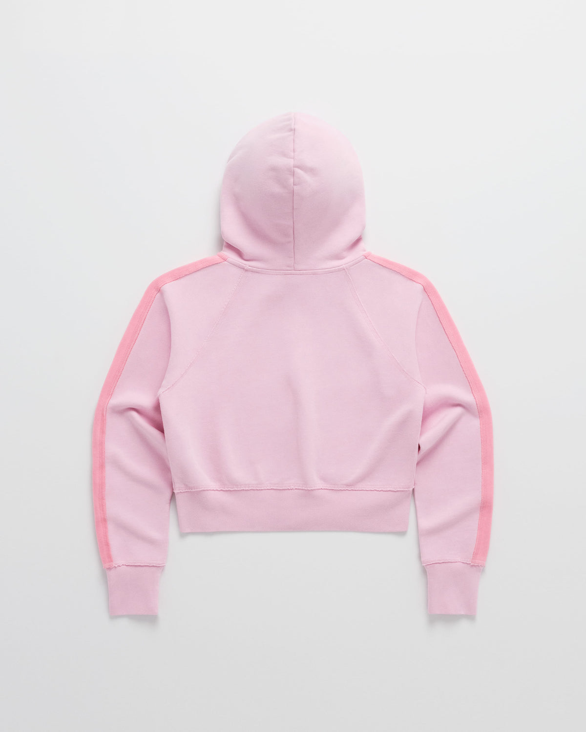 Lounge Cropped French Terry Zip Up - Image 4