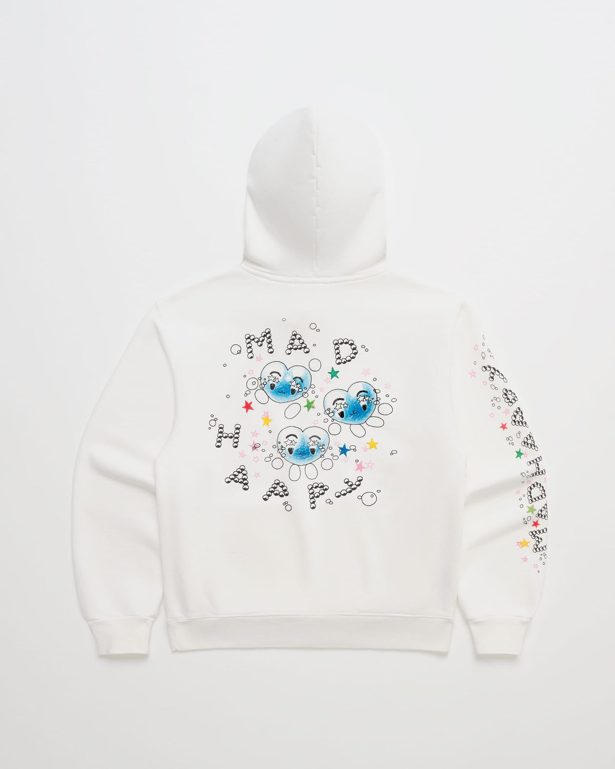 Bubble Hearts Fleece Hoodie - Image 3