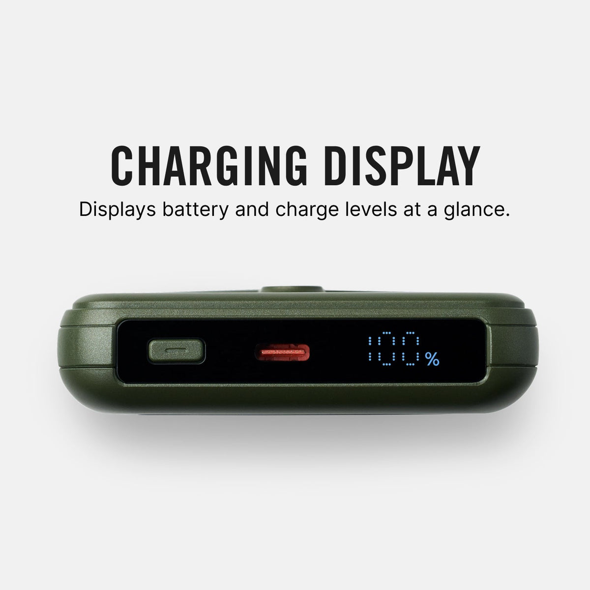 Everyday Charging Kit - iPhone 16 Plus - Matte Olive - Image 8