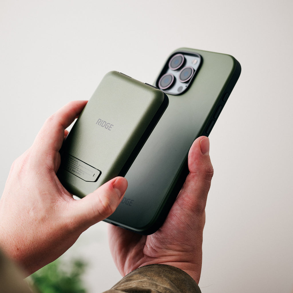 Everyday Charging Kit - iPhone 16 Plus - Matte Olive - Image 3