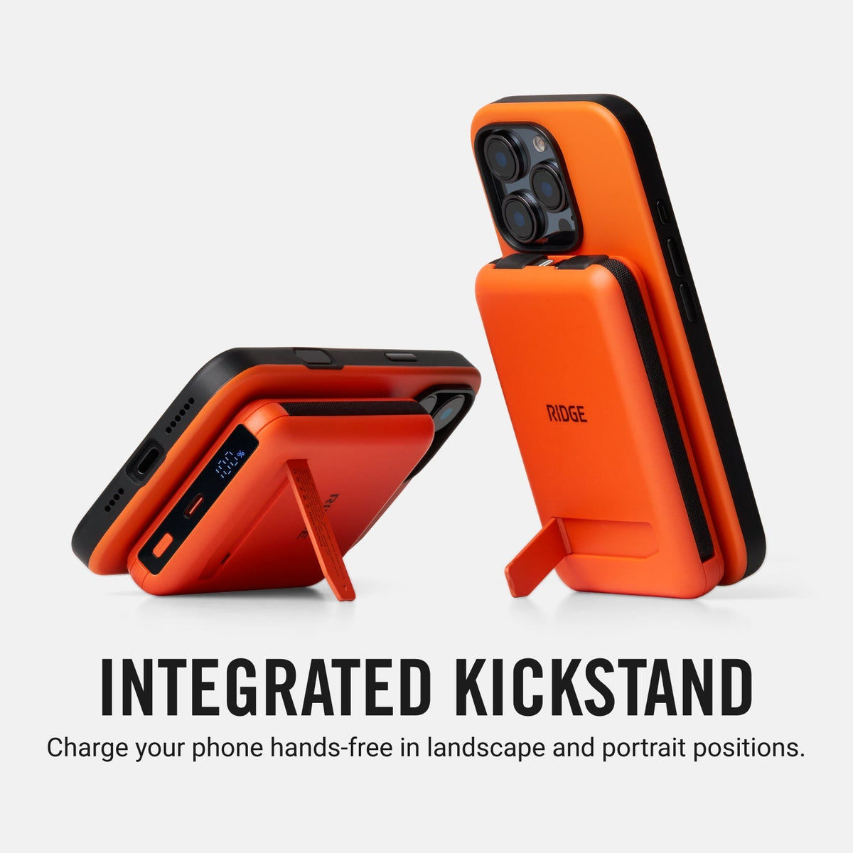 Magnetic Power Bank - Basecamp Orange - Image 11