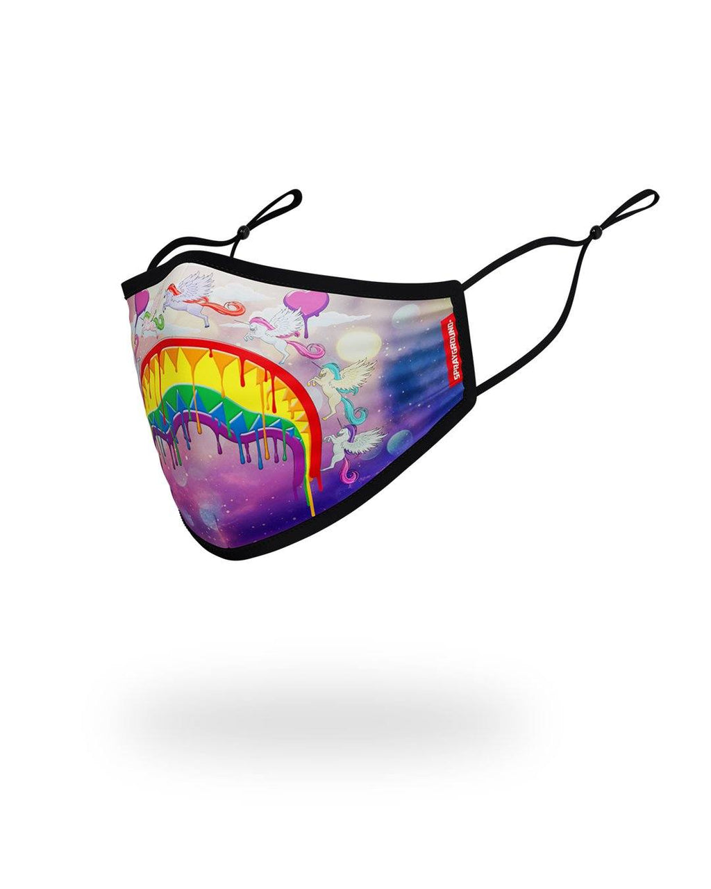 Kids Form Fitting Mask: Melt the Rainbow - Image 2