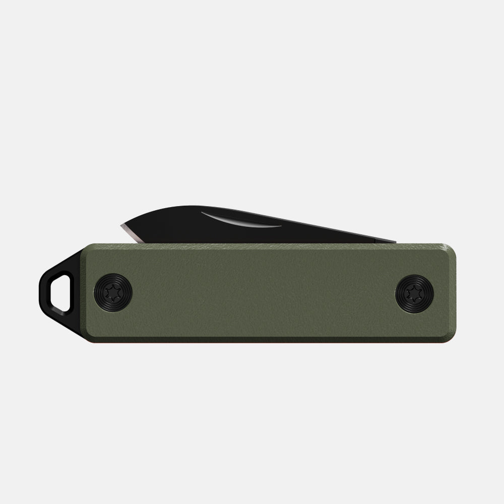 Mini Folder - Matte Olive