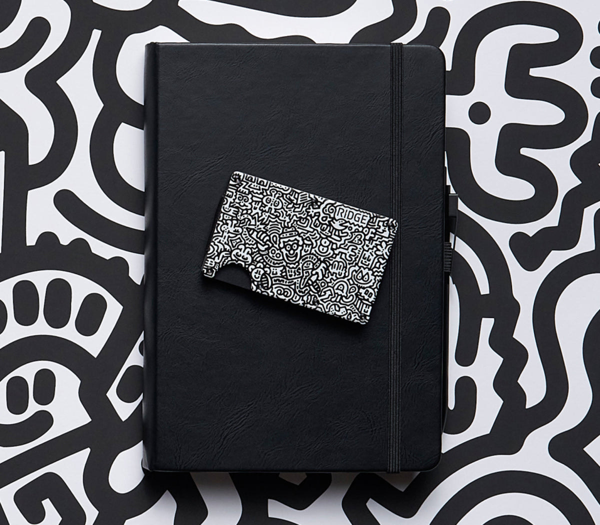 Ridge Wallet - Mr Doodle - Image 6