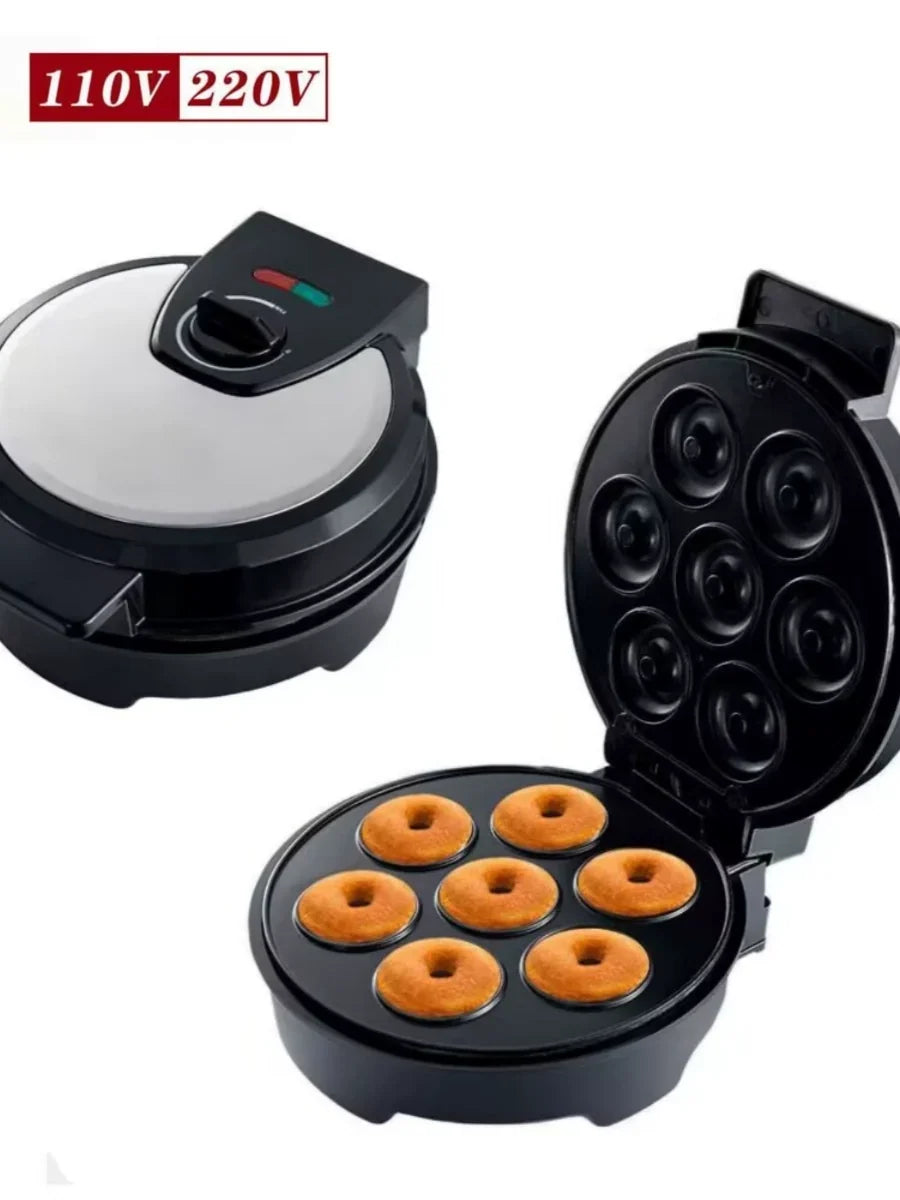 Waffle Cake Sandwich Maker 110V Export Waffle Donut Sandwich Breakfast Machine - Image 5
