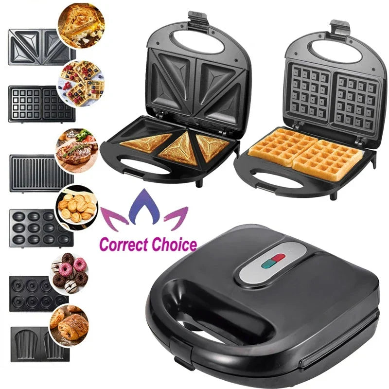 Panini Toast Breakfast Machine Sandwich