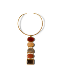 Torque Semi-Precious Stone Necklace - Image 6