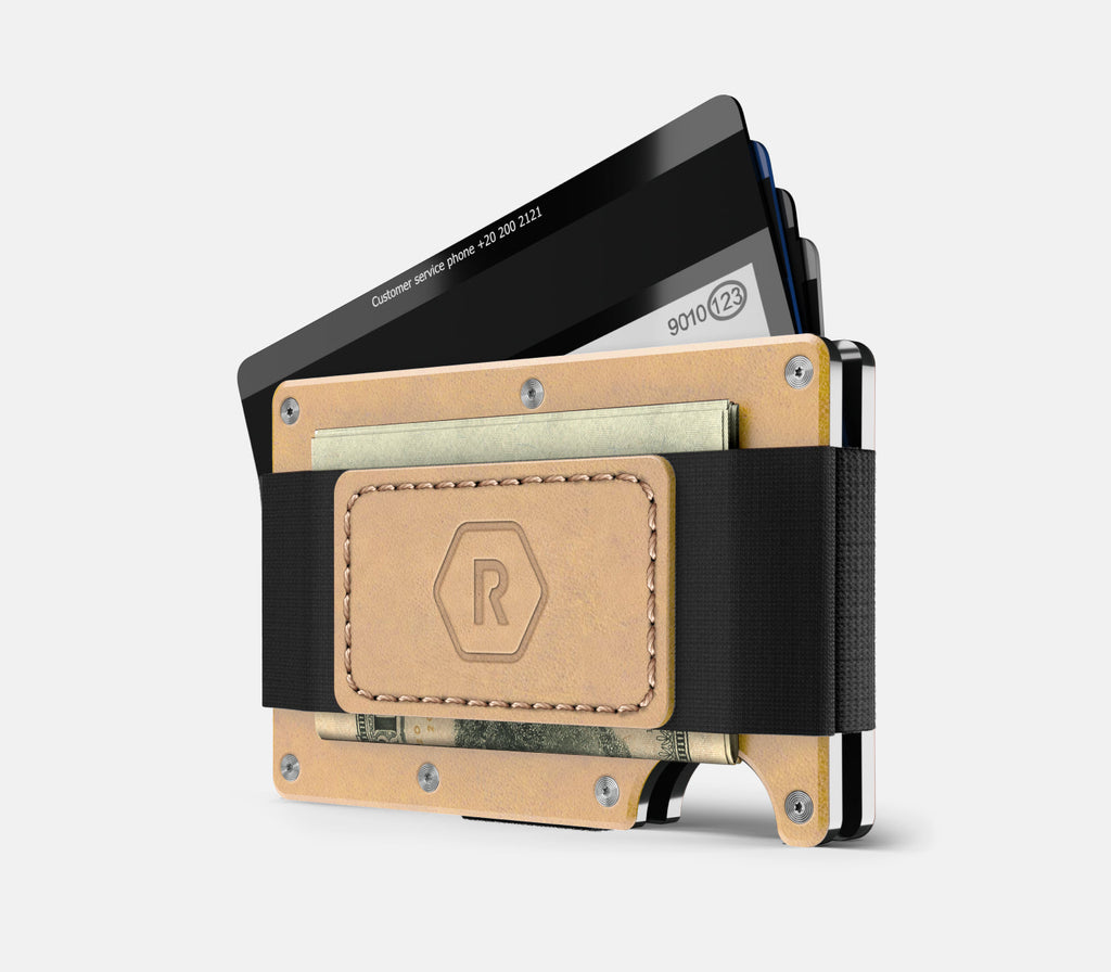 Ridge Wallet - Natural Leather - Image 5