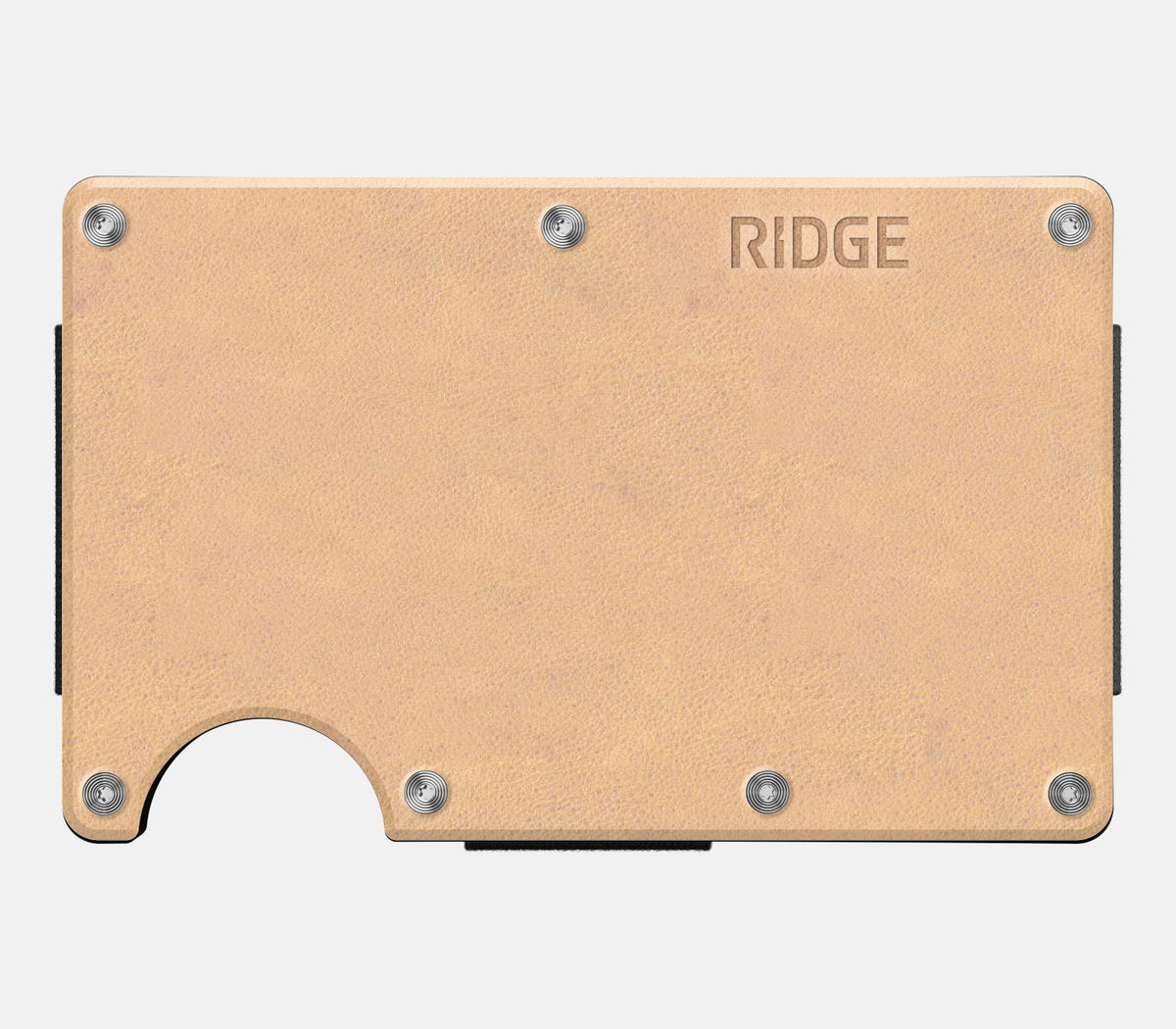 Ridge Wallet - Natural Leather - Image 2