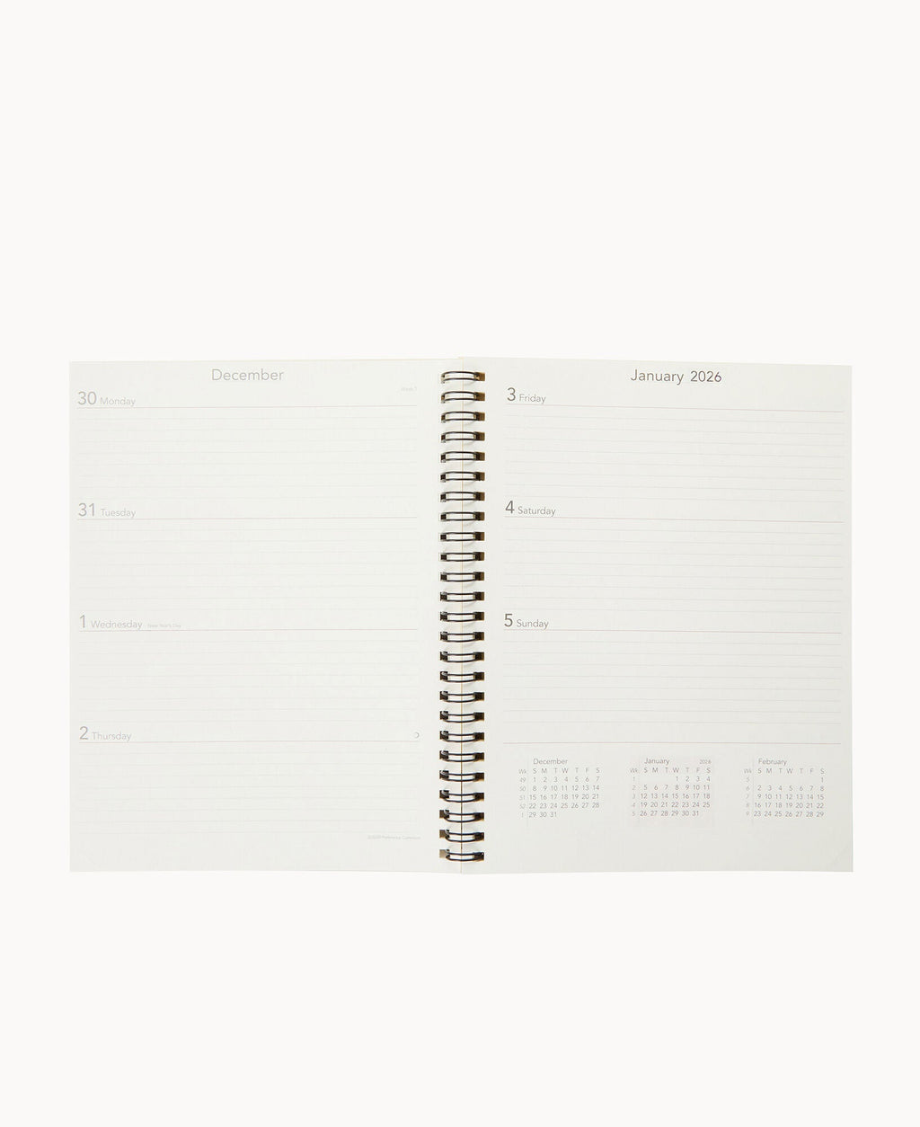 Refills 2026 Large Spiral Planner For W05 - Image 3