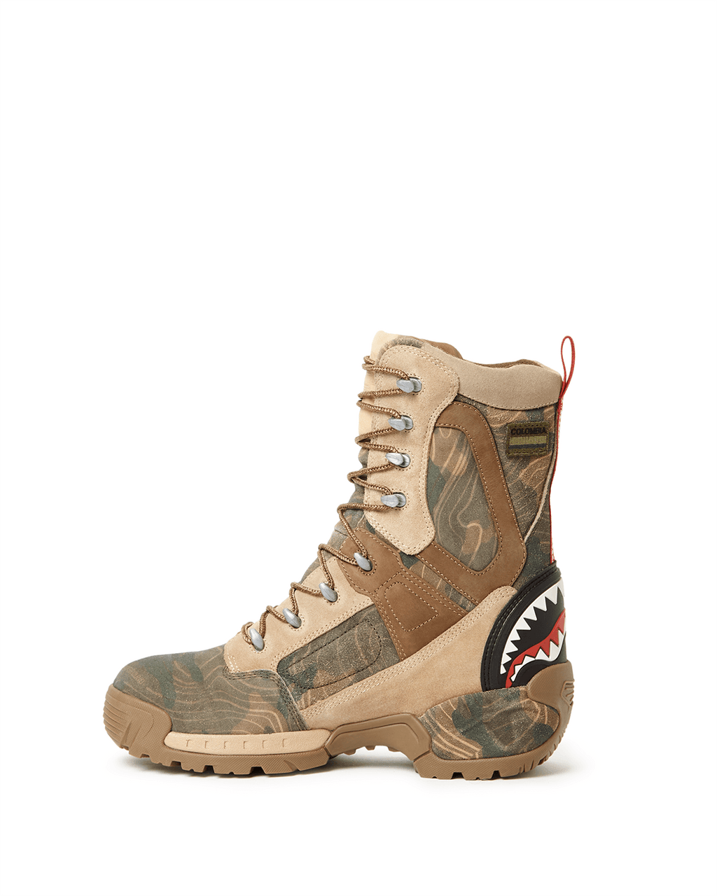 Camo Terrain Fuerza Cobra Paratrooper Boots - Made in Colombia Numbered 1/280 Pairs - Image 6