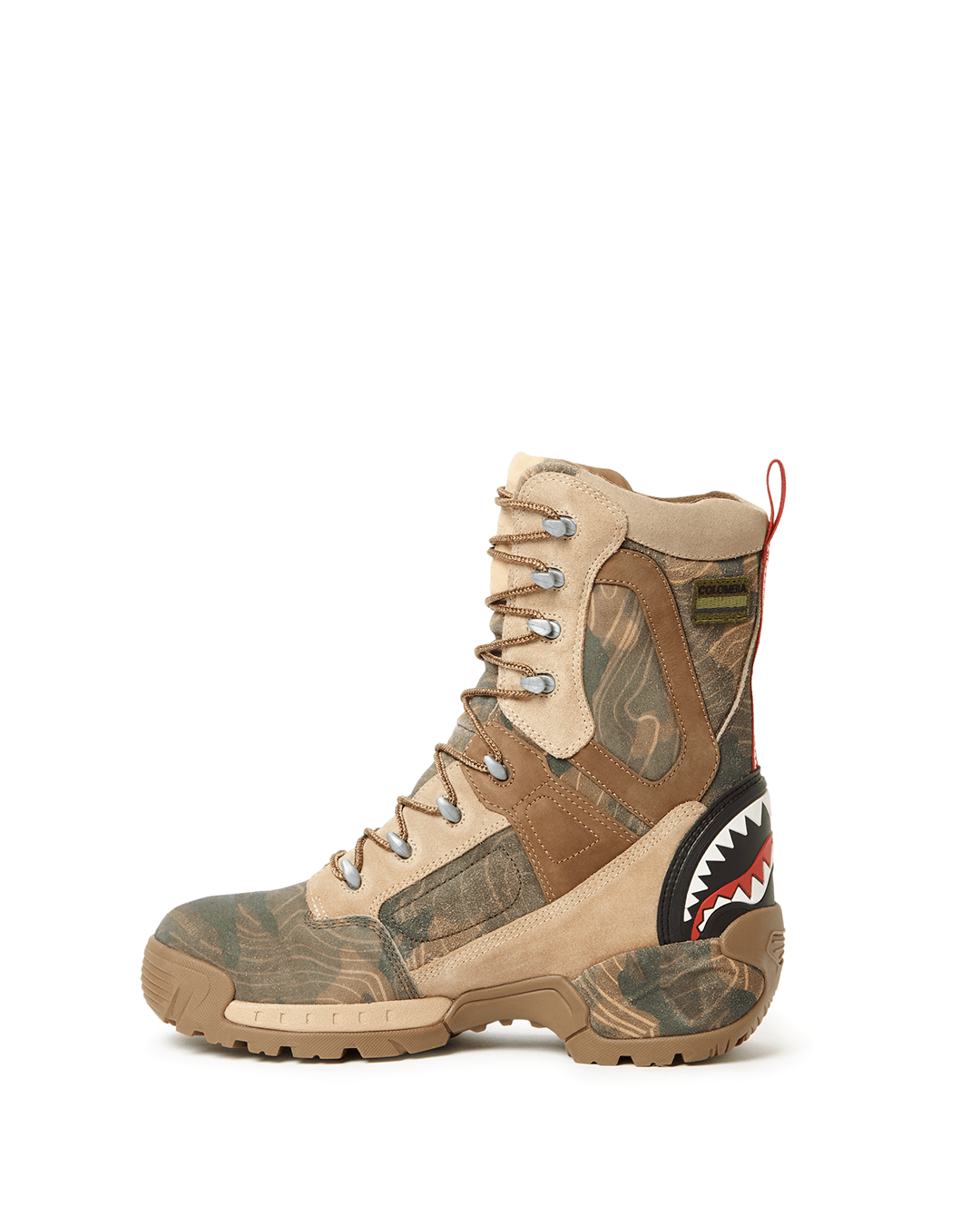 Camo Terrain Fuerza Cobra Paratrooper Boots - Made in Colombia Numbered 1/280 Pairs - Image 6