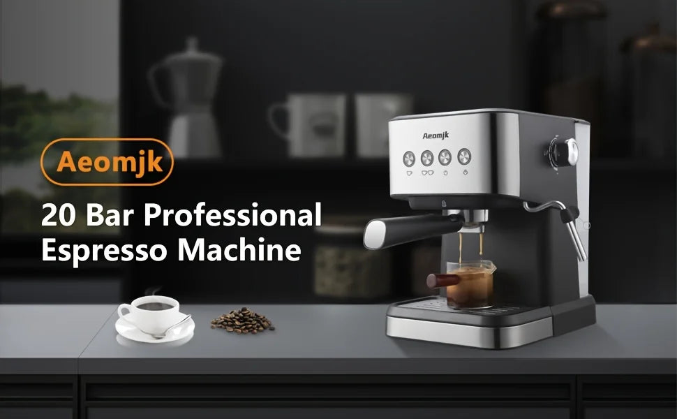 Aeomjk 20 Bar Semi-Automatic Espresso Machine - Image 7