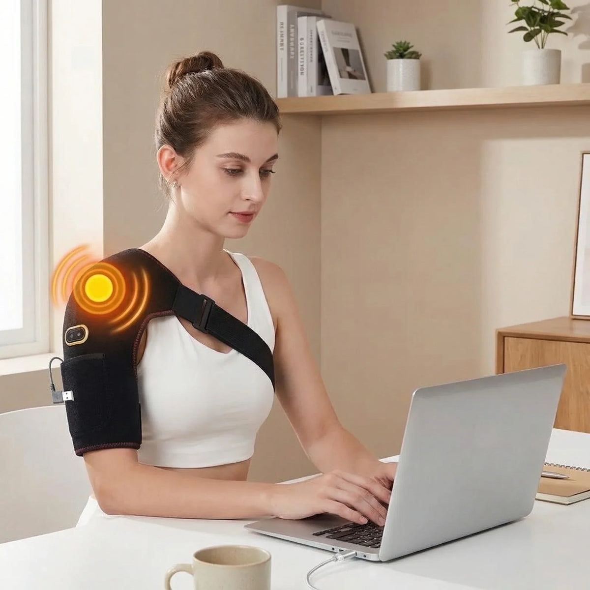 Rechargeable Shoulder Heat Wrap - Image 8