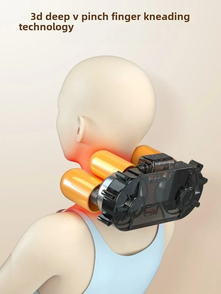 JAIYORL Shiatsu Neck & Back Massage Pillow - Image 3