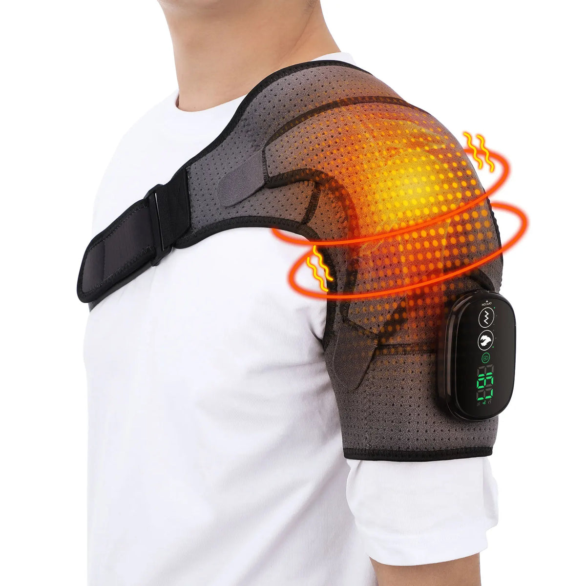 Heated Shoulder Massage Belt - Image 15