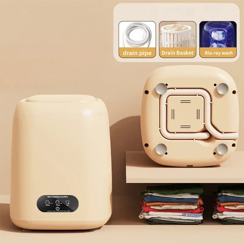 Small Washing Machine for Underwear Children's Clothes mini Washer fully automatic Portable Washing Machine - Image 5