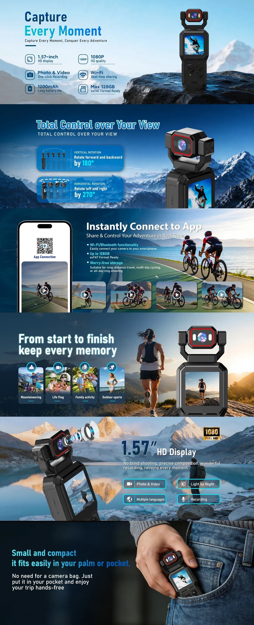 1080P Mini Portable Camera - Image 7