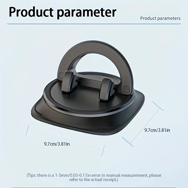Adjustable Car Phone Holder with 360° Rotation - Image 2