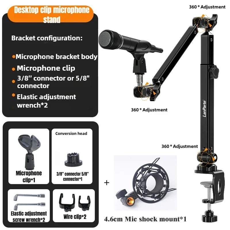 Mic Boom Arm Microphone Stand - Image 14