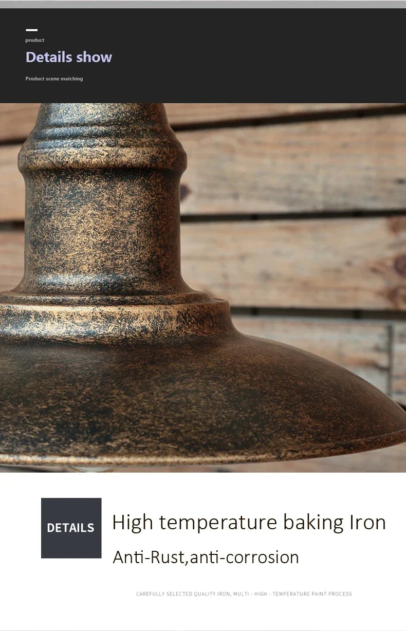 American Industrial Wall Lamp - Image 11