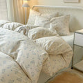 Queen Reactive Printed Bedding Set
