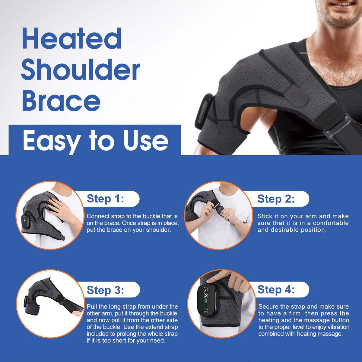Heated Shoulder Massage Belt - Image 18