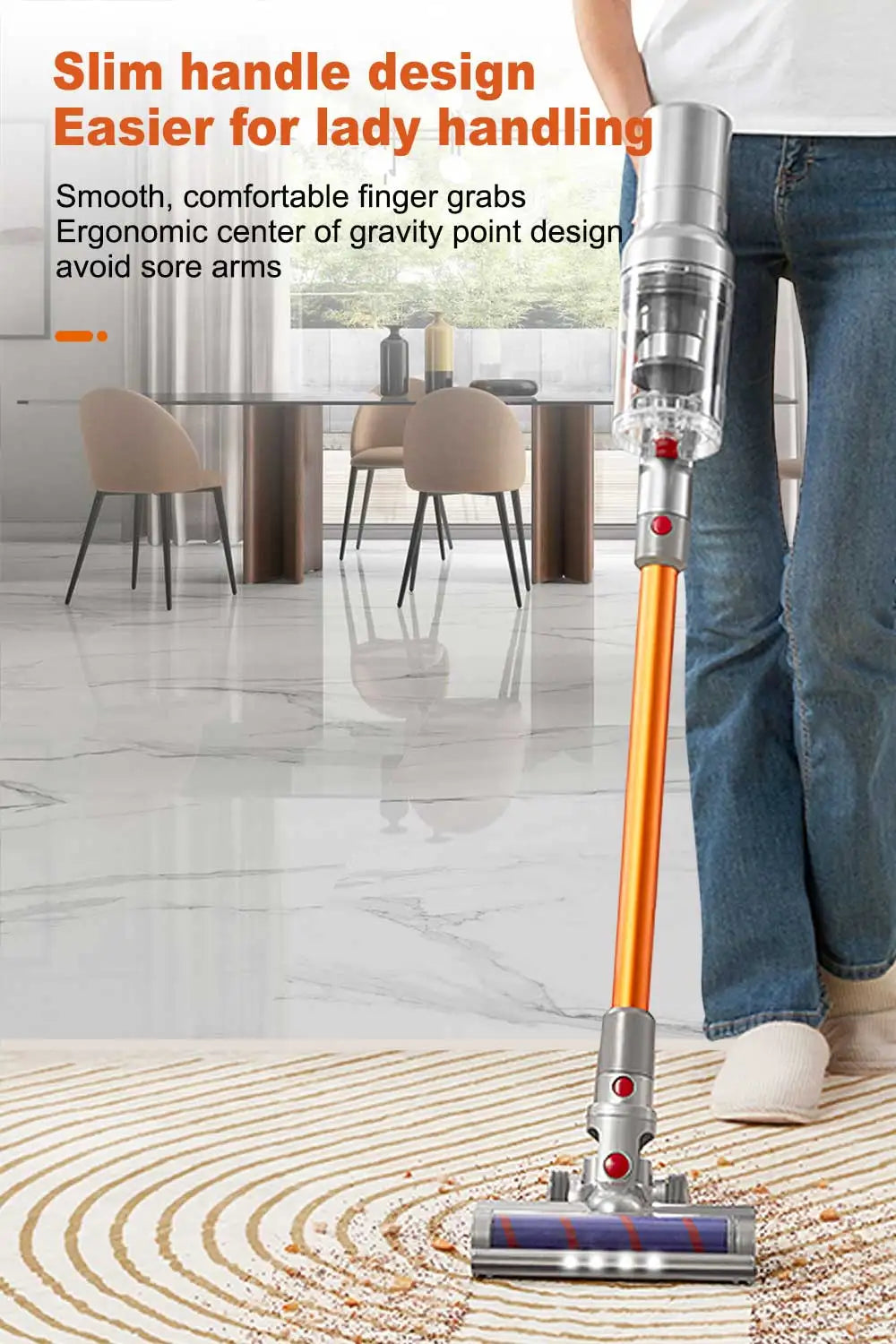 Cordless Handheld Vacuum Cleaner 27000PA - Image 12