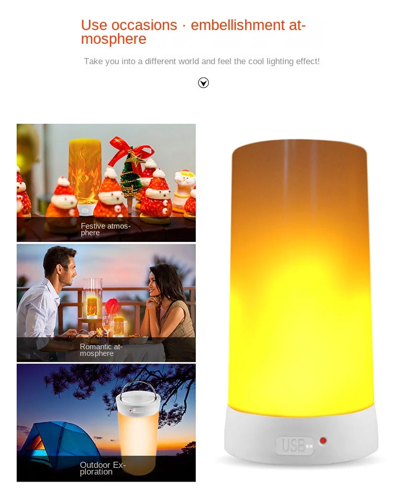 LED Flame Night Lamps - Image 8