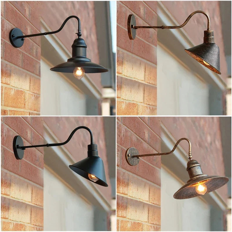 American Industrial Wall Lamp - Image 6