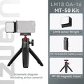 Ulanzi LM18 LED Video Fill Light - LM18 OA-16 MT-50 kit / CHINA