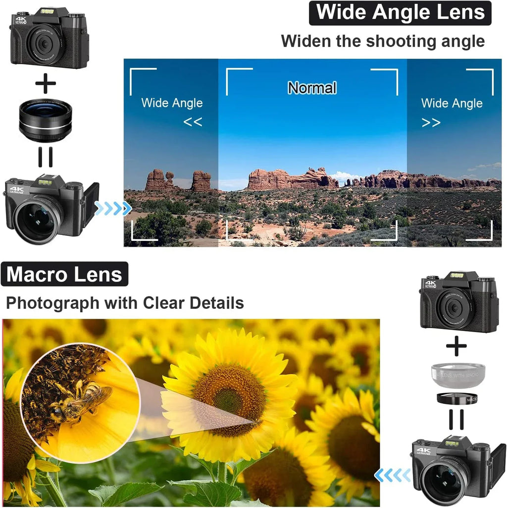 48MP Digital 4K Photography Camera - Image 4