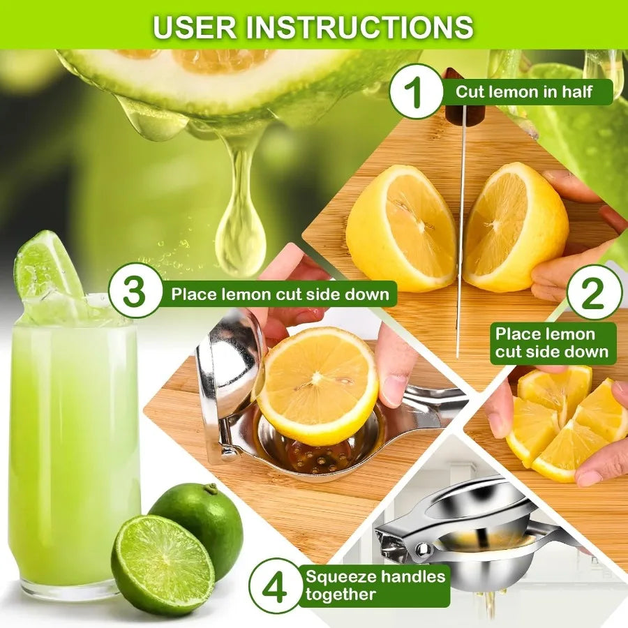 Stainless Steel Lemon Squeezer - Image 9