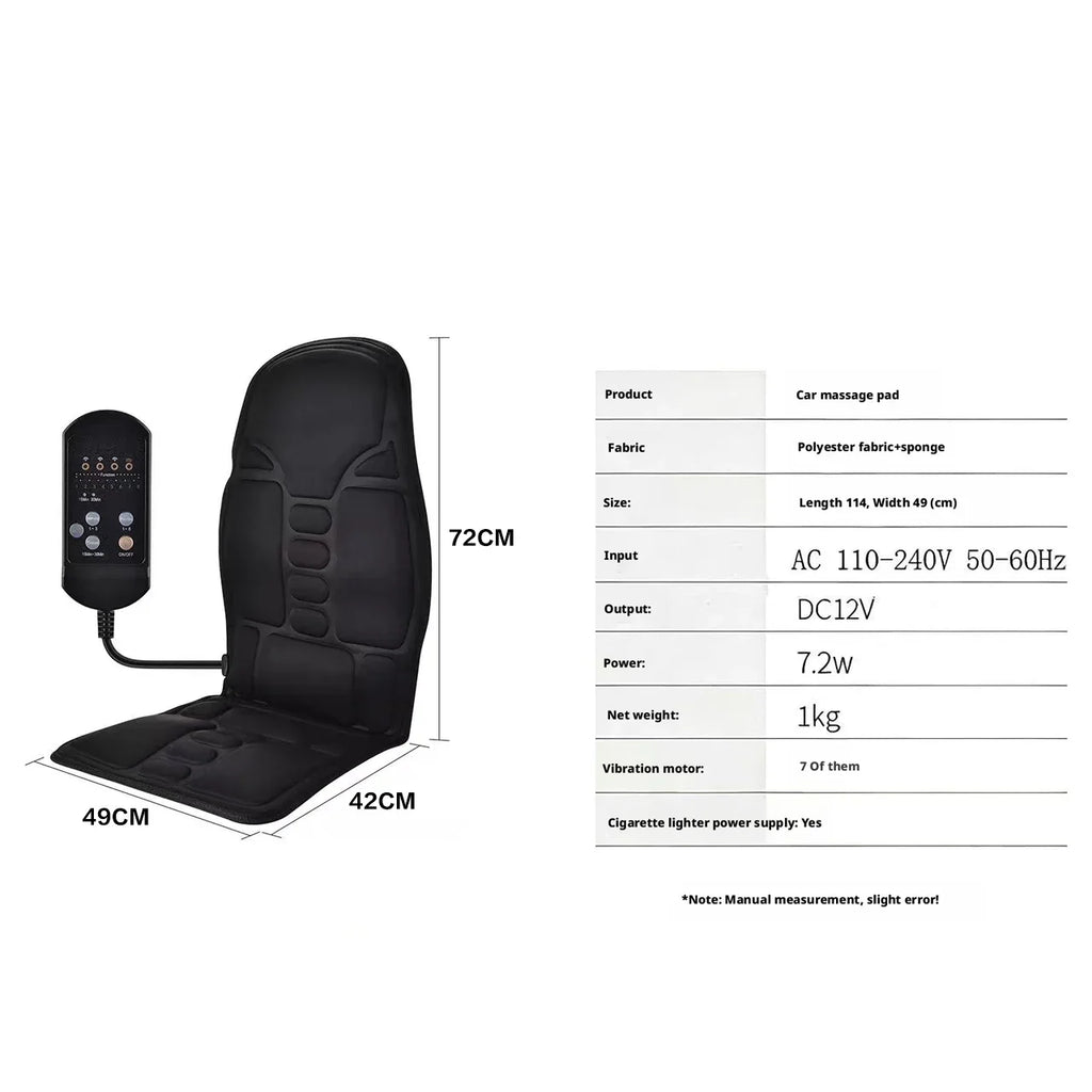 Electric Heating & Vibration Massager for Home & Car - Image 7