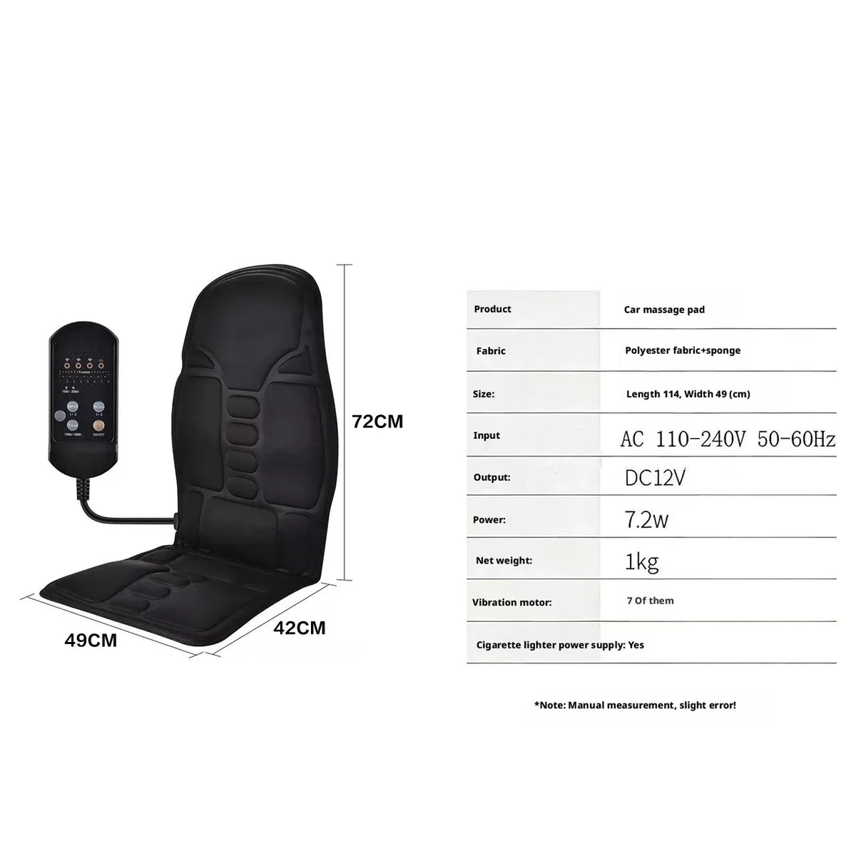 Electric Heating & Vibration Massager for Home & Car - Image 7