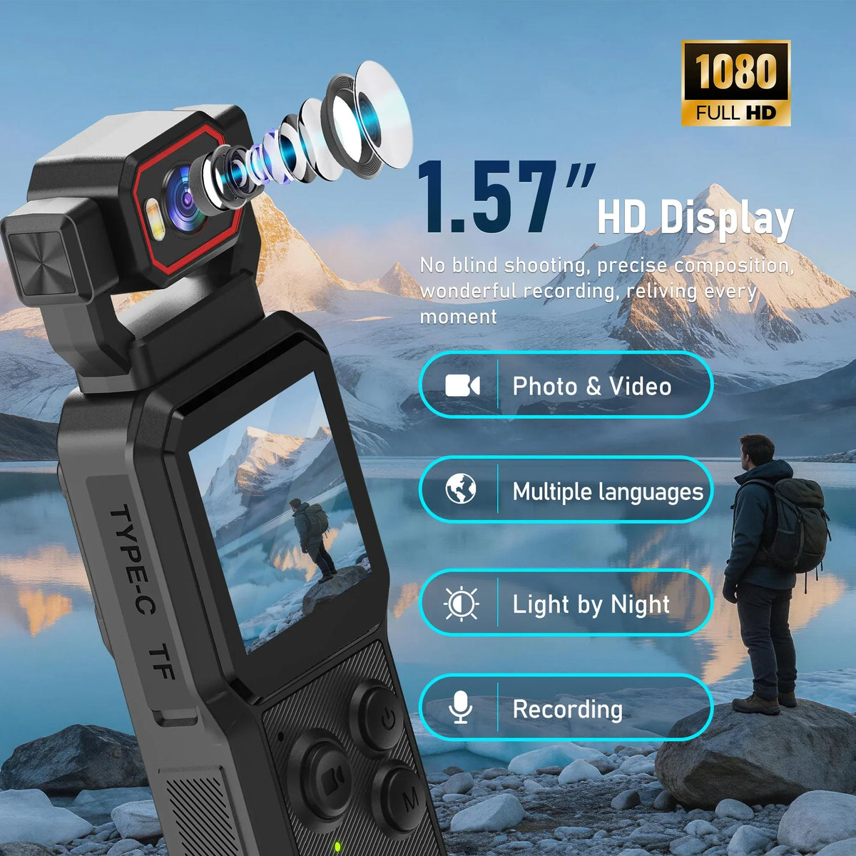 1080P Mini Portable Camera - Image 4