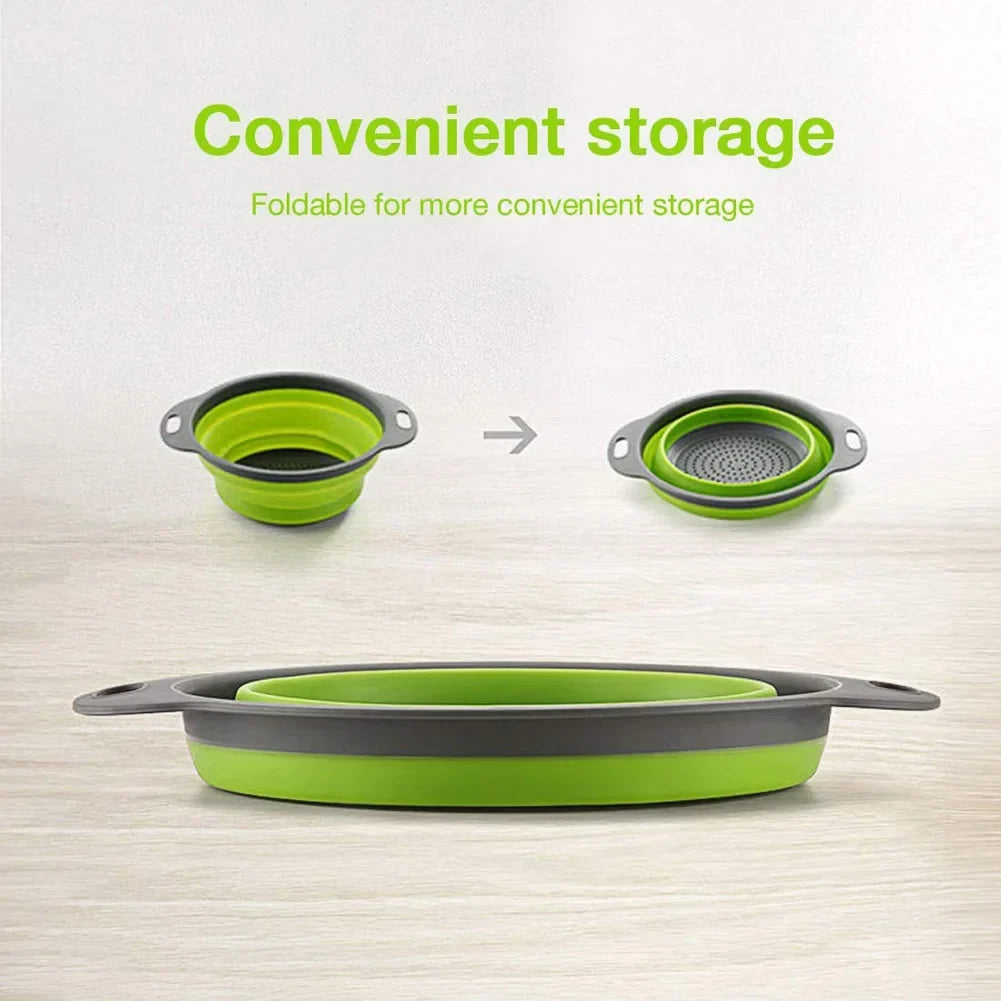 Silicone Folding Drain Basket - Image 7