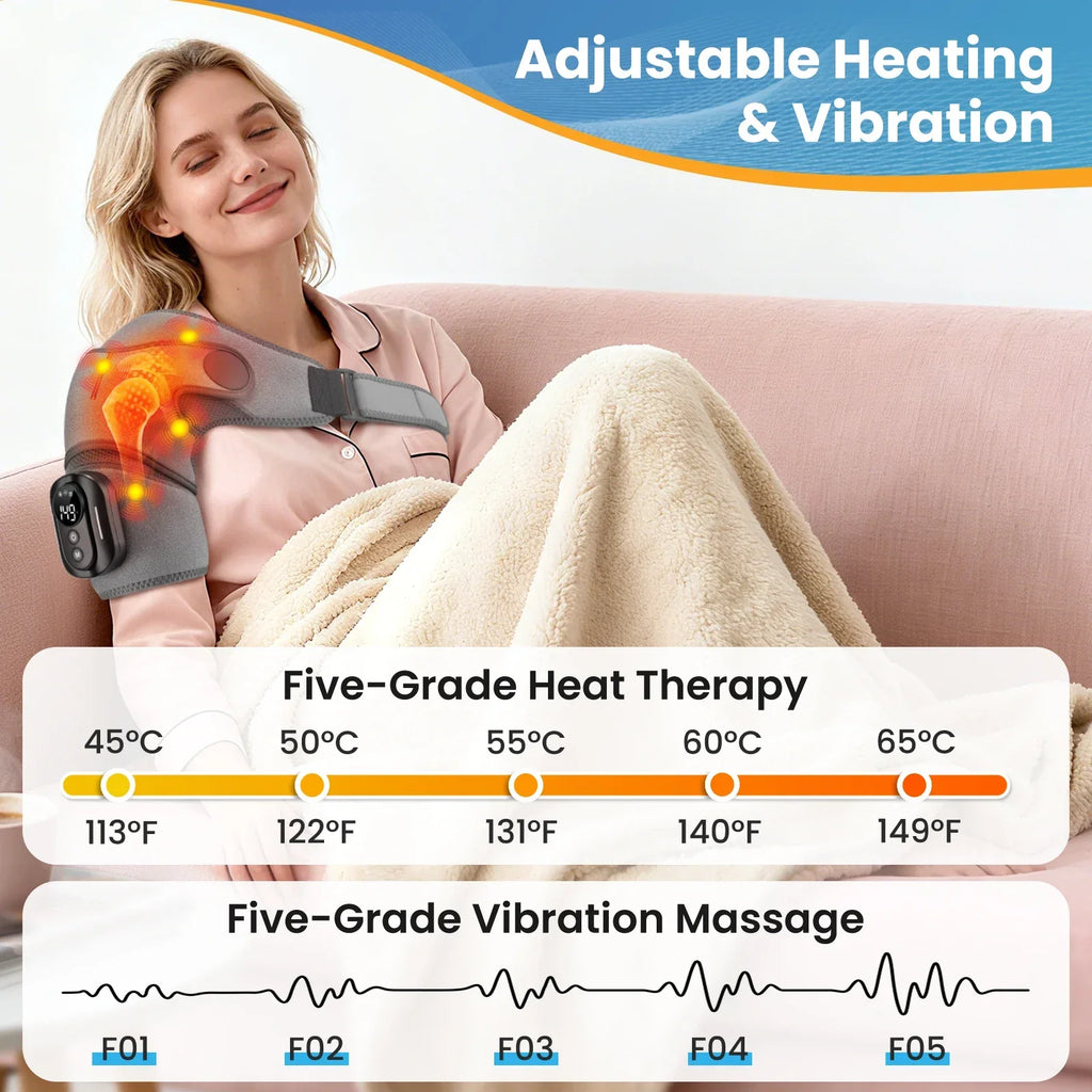 Heated Shoulder Massage Belt - Image 7