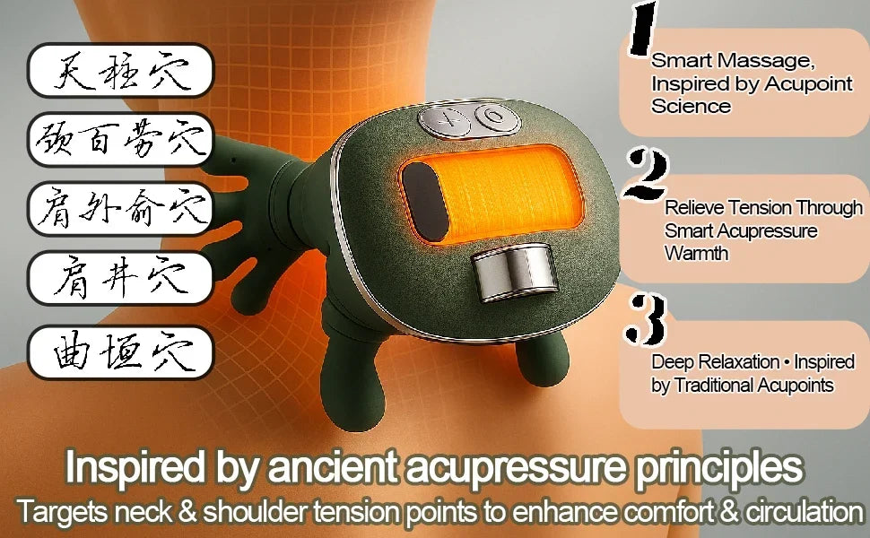 Electric Deep Kneading Neck Massager - Image 8