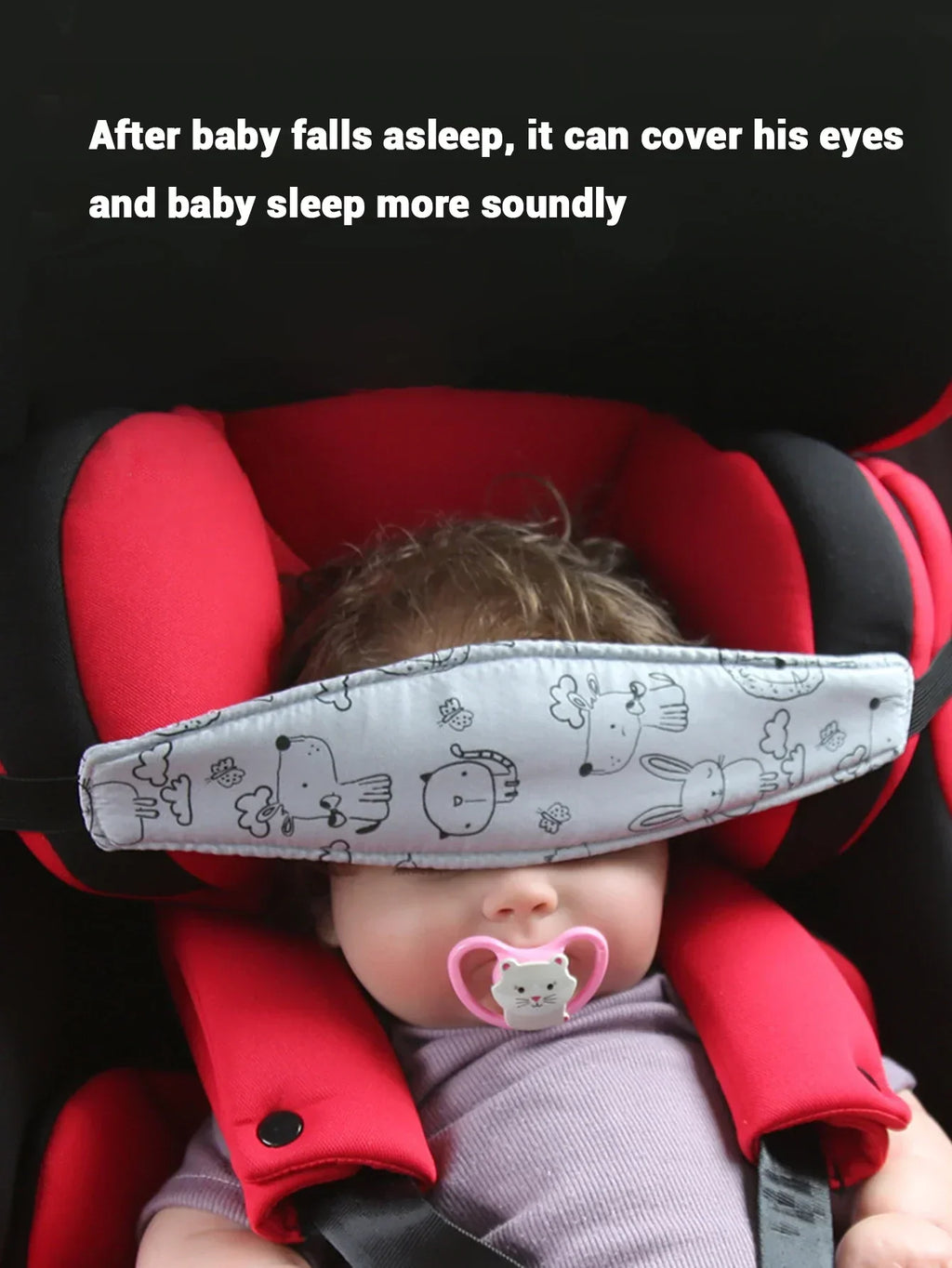 Baby & Toddler Car Seat Head Support - Image 7