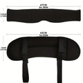 Adjustable Travel Neck Pillow with Eye Mask Set - Image 8