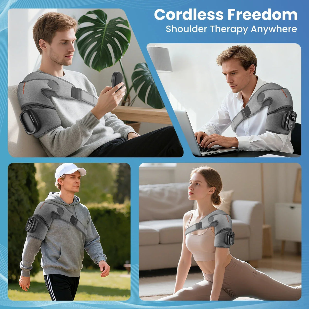 Heated Shoulder Massage Belt - Image 4